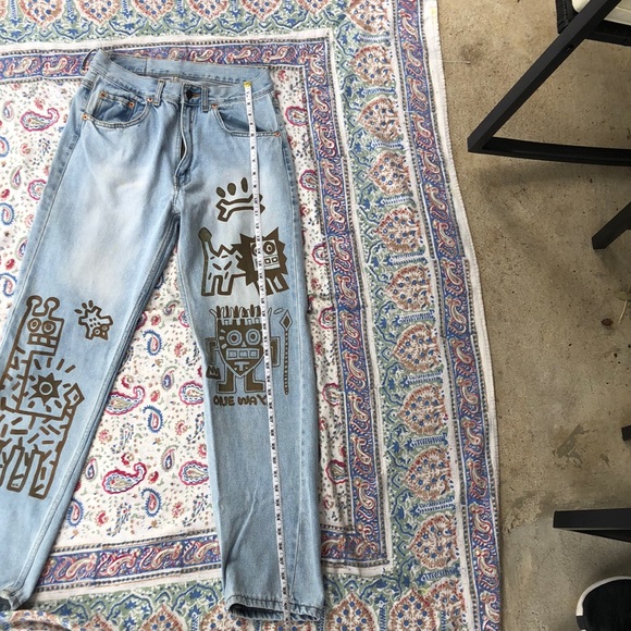 Vintage California Coast Print Jeans - Picture 8 of 14